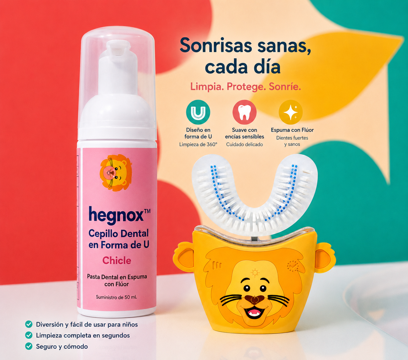 hegnox Cepillo Sónico Pro para niños